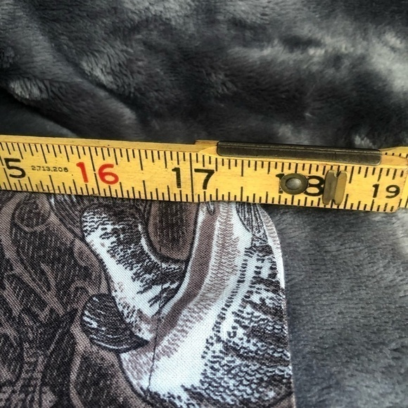 Puritan collared button down shirt with fish large mouth Bass size Large 42 - 44 - Picture 9 of 9